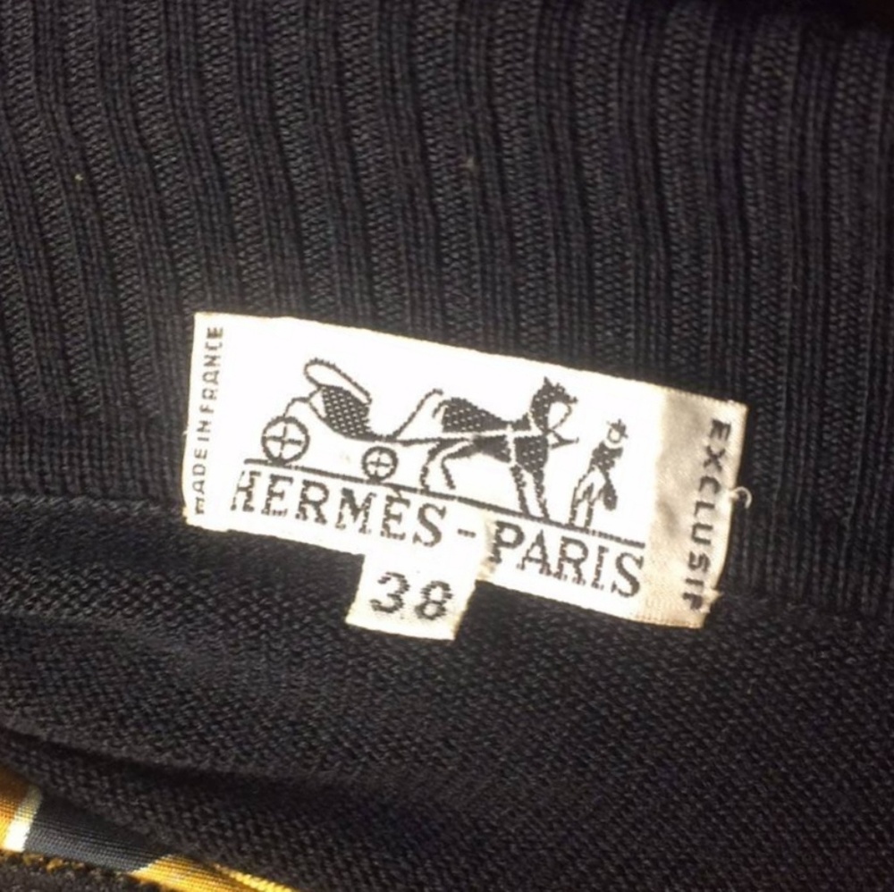 Hermes Printed Silk Sweater - Picture 4 of 4